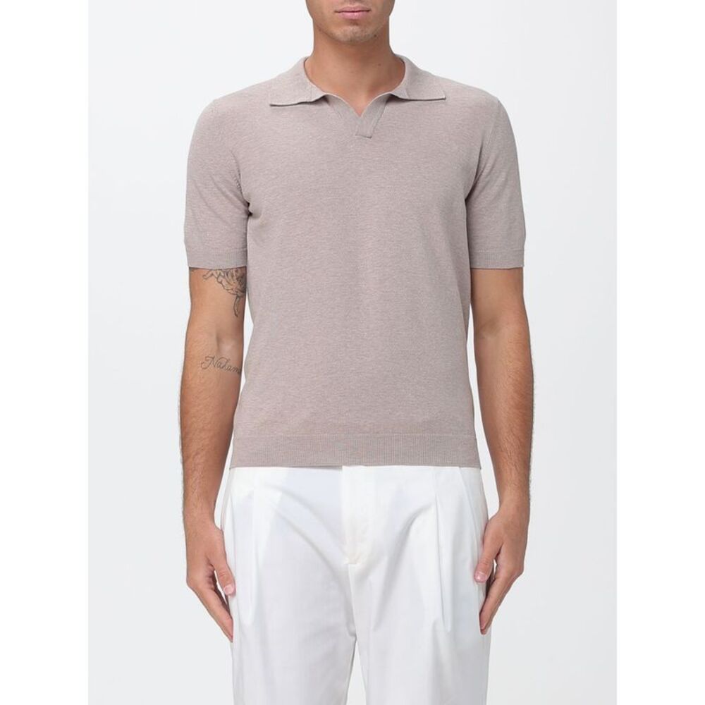 Tagliatore Polo Shirt Men Brown